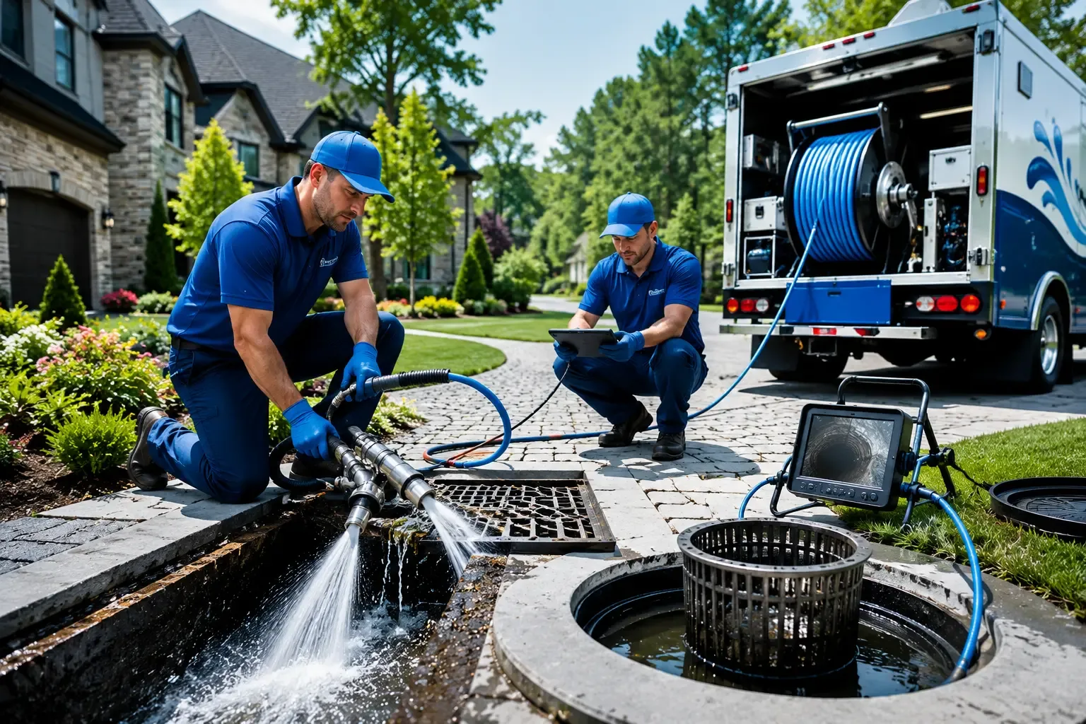 Local outdoor drain cleaning professionals in Mentone, IN
